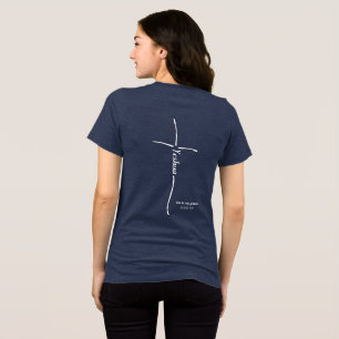 T-shirt En Tri-matière Yeshua Croix Croyant Messianique Hébreu Torah