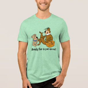 T-shirt En Tri-matière Yogi Bear et Boo-Boo pique-nique Snack