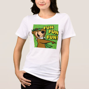 T-shirt En Tri-matière Yogi Bear Fun Amusant