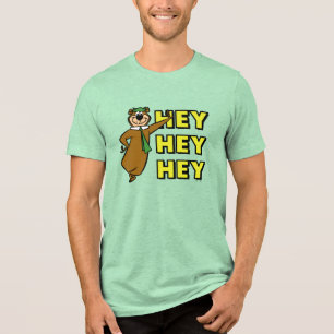 T-shirt En Tri-matière Yogi Bear Hey Hey Hey