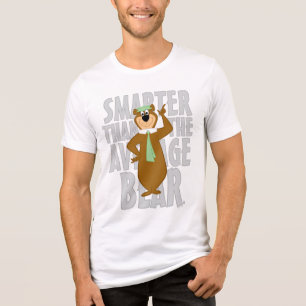 T-shirt En Tri-matière Yogi "Plus Intelligent Que L'Ours Moyen"