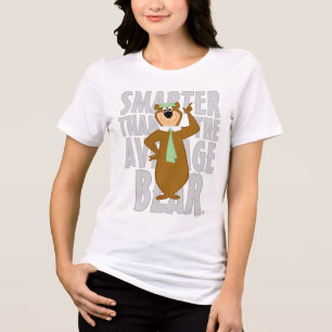 T-shirt En Tri-matière Yogi "Plus Intelligent Que L'Ours Moyen"