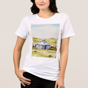 T-shirt En Tri-matière Yourte mongole