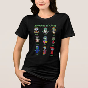 T-shirt En Tri-matière Zombies d'Afrique