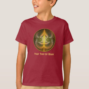 T-shirt Enameled Brass Tray