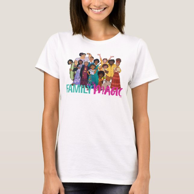 T-shirt Encanto | Famille Madrigal - Magie familiale (Devant)