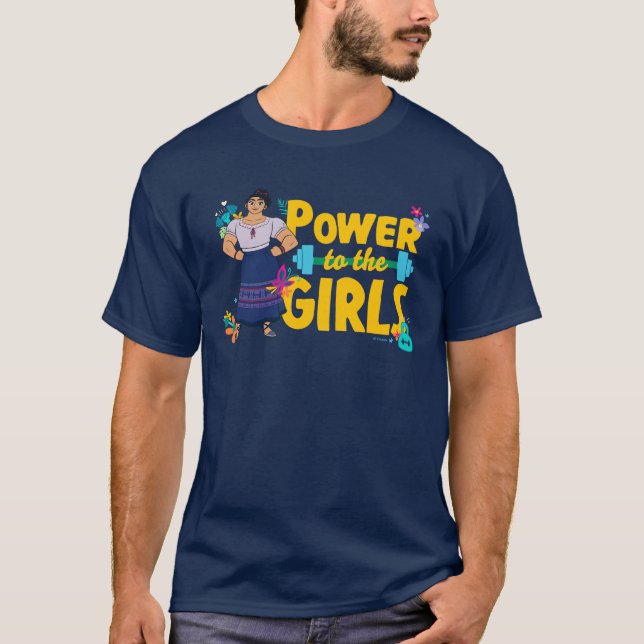 T-shirt Encanto | Luisa - Power to the Girls (Devant)