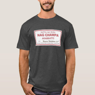 T-shirt ENCENS NAG CHAMPA SATYA SAI BABA cadeau - Copie