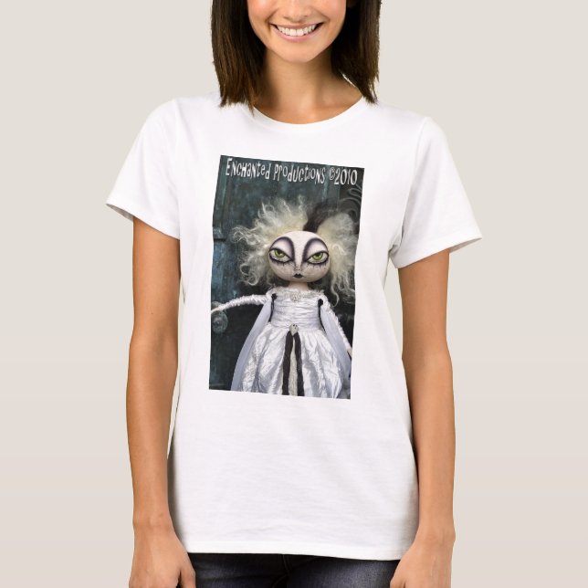 T-shirt enchanté de poupée de fantôme de (Devant)
