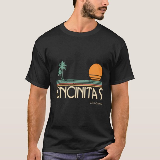 T-shirt Encinitas Californie (Devant)