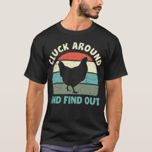 T-shirt Enclenchez-Vous Et Découvrez Le Poulet