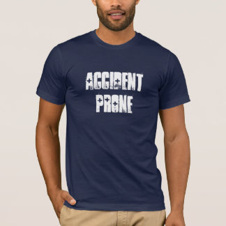 T-shirt enclin d'accidents