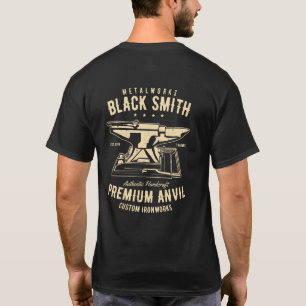 T-shirt Enclume de forgeron de Metalworks