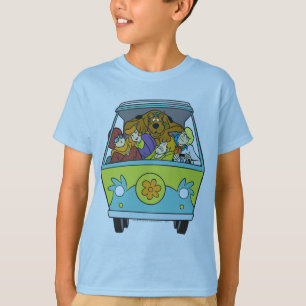 T-shirt Encombré Dans La Machine Mystérieuse