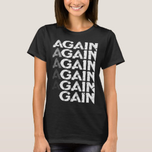 T-shirt Encore Gain Musculation Gym Workout
