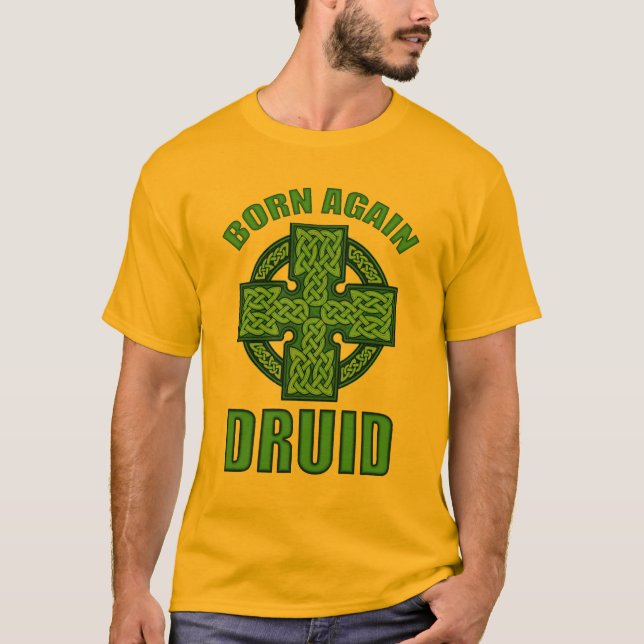 T-shirt Encore né druide (Devant)