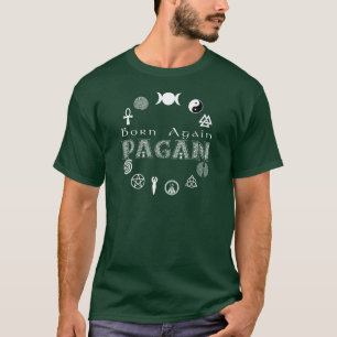 T-shirt Encore né païen