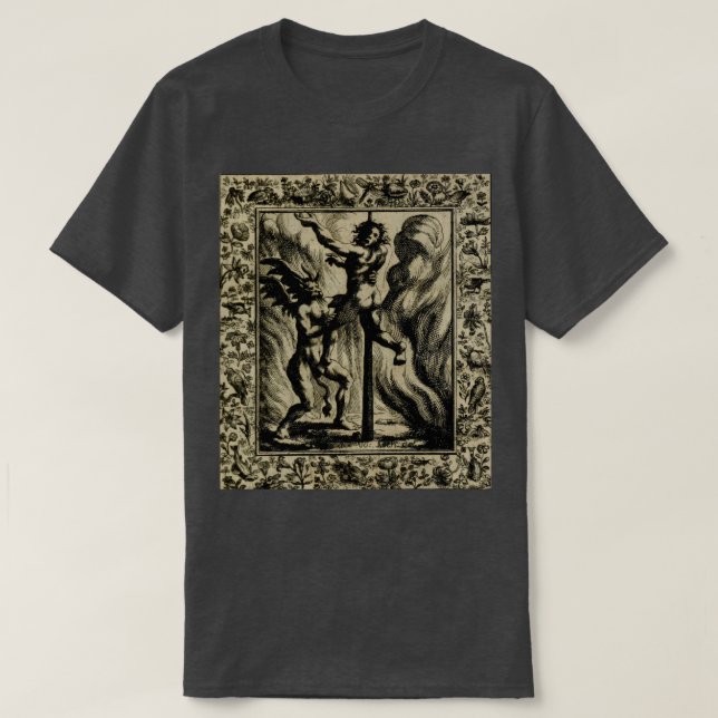 T-shirt Encore une grande image d'aller en enfer1 (Design devant)
