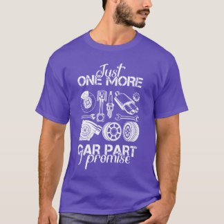 T-shirt Encore une voiture de plus, je le promets, garçon 