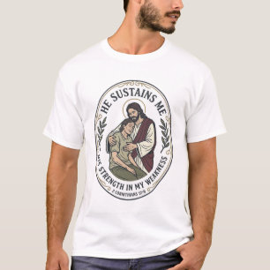 T-Shirt Encouragement de Jésus pour Maladie Chroni
