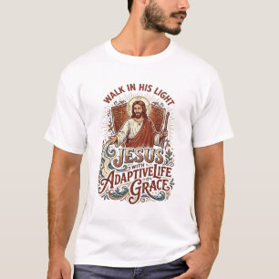 T-Shirt Encouragement pour Handicapés Jésus Inspir