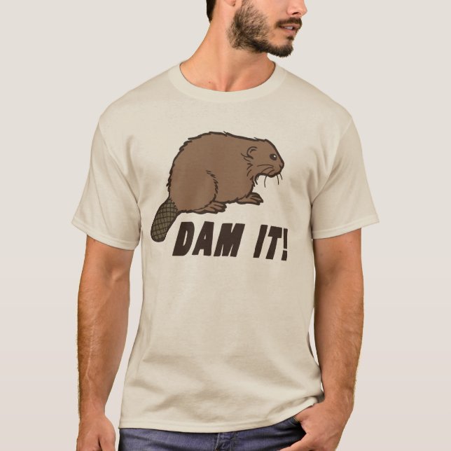 T-shirt Endiguez-le castor (Devant)