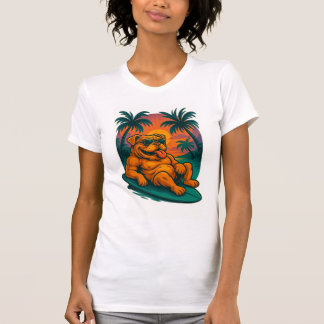 T-shirt Endless Summer Bulldog - Surf rétro