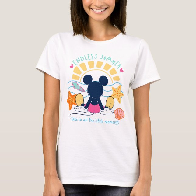T-shirt Endless Summer Mickey Mouse (Devant)