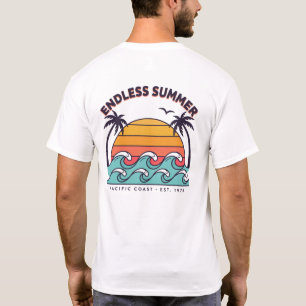 T-Shirt Endless Summer Retro Sunset Vintage 70s