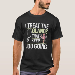 T-shirt Endocrinologue Médecin Endocrinologie Spécialiste 