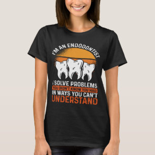 T-shirt Endodontiste Dentiste Dentiste Dent Future Endodon