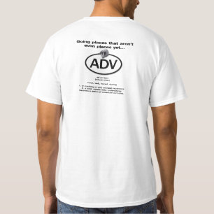T-shirt Endroits allants