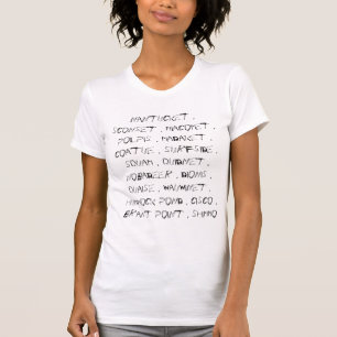 T-shirt Endroits de Nantucket