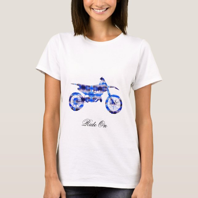 T-shirt Endure motocross (Devant)