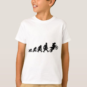 T-shirt enduro de procès de moto