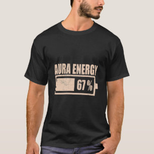T-shirt Énergie Aura à 67 Drôle Six Sept Mème Gen Alpha S