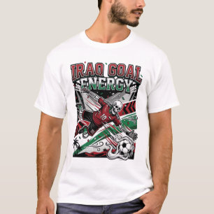 T-shirt Énergie de l'objectif Irak Squelette Attaquant Nat