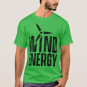 T-shirt Énergie éolienne éolienne 13