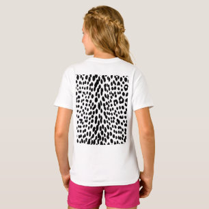 T-shirt Énergie Léopard Sauvage – Mode Imprimée Animale Au