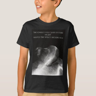 T-shirt Énergie positive dans votre coeur