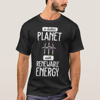 T-shirt Énergie renouvelable I transition énergétique élec