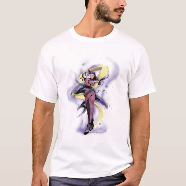 T-shirt Énergie rose (Devant)