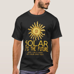 T-shirt Énergie solaire