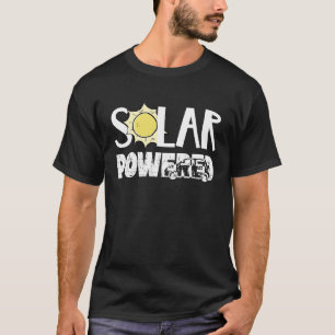 T-shirt Énergie Solaire Tournez le climat photovoltaïque C