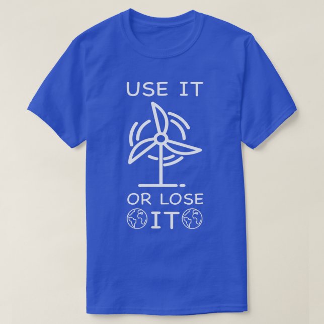 T-shirt Énergies Renouvelables Photovoltaïque Ou Éolien 2 (Design devant)