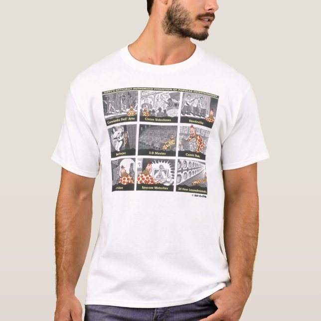 T-shirt Énergique la tête d'épingle (Devant)