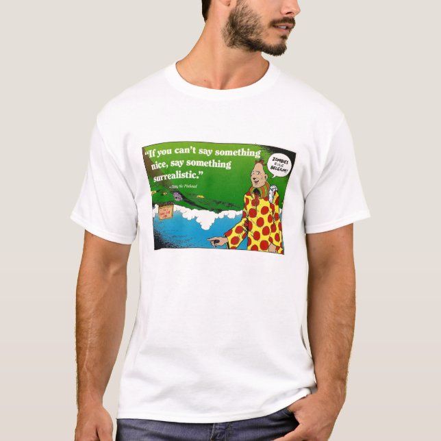 T-shirt énergique surréaliste (Devant)