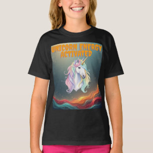 T-Shirt Énergisé par la Licorne