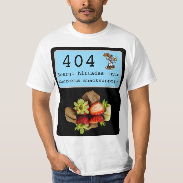 T-shirt — Energy 404 (Front)
