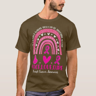 T-shirt Enfance Cancer arc-en-ciel être nature Paix Amour